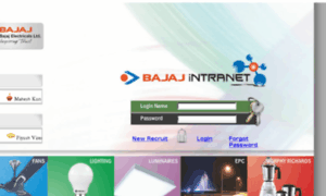 Intranet1.bajajelectricals.com thumbnail