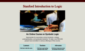 Intrologic.stanford.edu thumbnail
