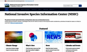 Invasivespeciesinfo.gov thumbnail