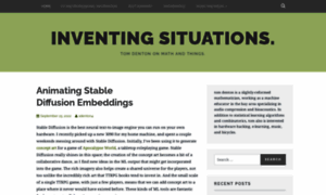 Inventingsituations.net thumbnail