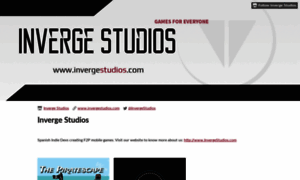 Inverge-studios.itch.io thumbnail