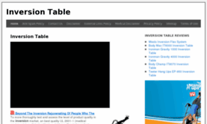 Inversion-table.org thumbnail