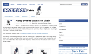 Inversion-table.org.uk thumbnail