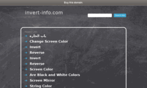 Invert-info.com thumbnail