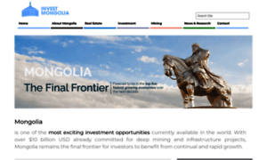 Invest-mongolia.com thumbnail