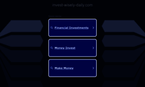 Invest-wisely-daily.com thumbnail
