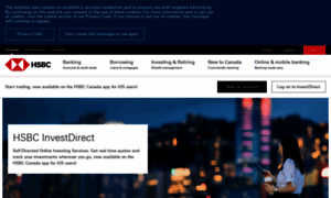 Investdirect.hsbc.ca thumbnail