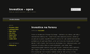 Investice-opce.cz thumbnail