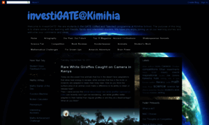Investigatekimihia.blogspot.com thumbnail