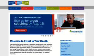 Investinyourhealthindiana.com thumbnail