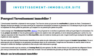 Investissement-immobilier.site thumbnail
