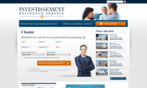 Investissement-residence-service.fr thumbnail