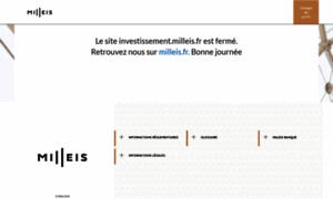Investissement.milleis.fr thumbnail