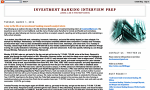 Investmentbankinginterviewprep.blogspot.com thumbnail