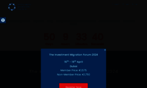 Investmentmigrationforum.org thumbnail