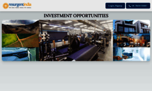 Investmentopportunities.resurgentindia.com thumbnail