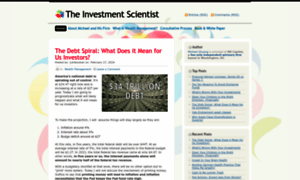 Investmentscientist.wordpress.com thumbnail