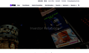 Investor.dfsco.com thumbnail