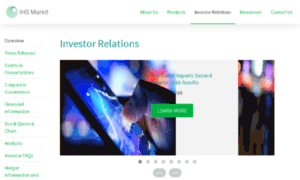 Investor.ihsmarkit.com thumbnail