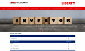 Investor.libertyshoes.com thumbnail