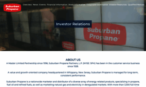 Investor.suburbanpropane.com thumbnail