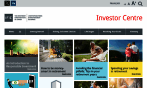 Investorcentre.ific.ca thumbnail