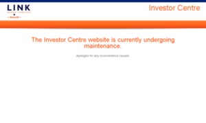 Investorcentre.linkmarketservices.co.nz thumbnail