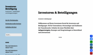 Investoren-beteiligung.de thumbnail