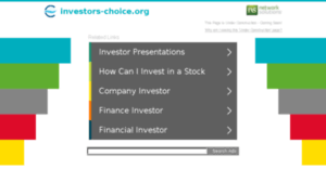 Investors-choice.org thumbnail