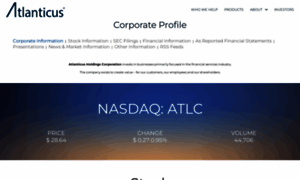 Investors.atlanticus.com thumbnail