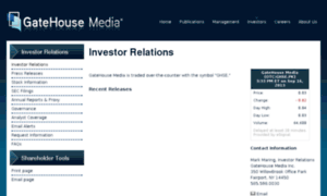 Investors.gatehousemedia.com thumbnail