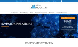 Investors.ironmountain.com thumbnail