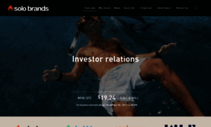 Investors.solobrands.com thumbnail