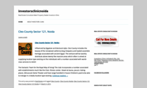 Investorsclinicnoida.wordpress.com thumbnail