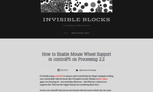 Invisibleblocks.wordpress.com thumbnail