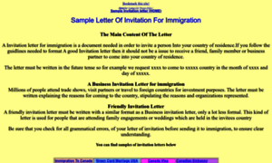 Invitationletter.net thumbnail