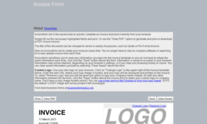 Invoiceform.net thumbnail