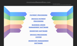 Invoicesoftware4free.com thumbnail