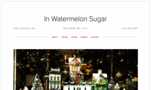 Inwatermelonsugarshop.com thumbnail