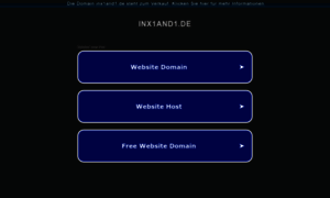 Inx1and1.de thumbnail