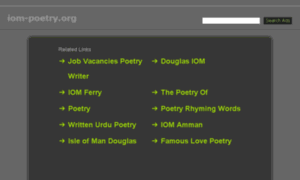 Iom-poetry.org thumbnail
