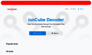 Ioncubedecoder.net thumbnail