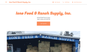 Ionefeedandranchsupply.com thumbnail