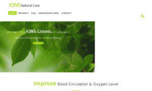 Ions-natural-care.com thumbnail
