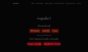Ioquake3.org thumbnail
