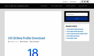 Ios15beta.com thumbnail