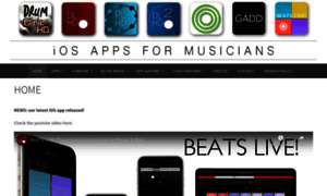 Iosappsformusicians.com thumbnail