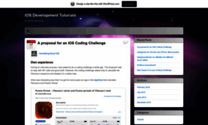 Iosdevelopmenttutorials.wordpress.com thumbnail