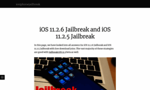 Iosiphonejailbreak.wordpress.com thumbnail