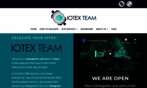 Iotex.stakingteam.com thumbnail